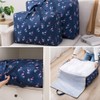 100L Large Storage Bag Bed Linen, Foldable Clothes Storage, Moving