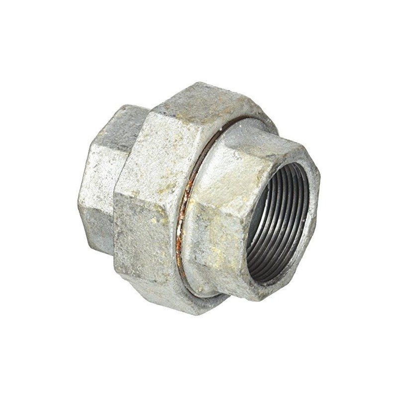 LDR Industries 311 U-112 Union, 1-1/2 Inch, Black