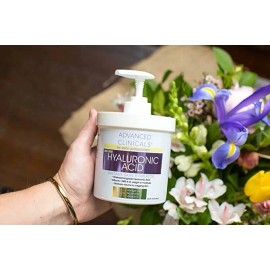 Advanced Clinicals Crema Hidratante Con Ácido Hialurónico Mixta Día/noche