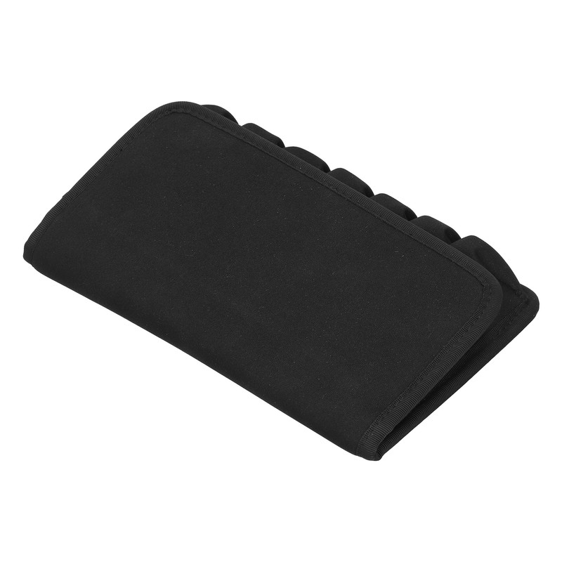 10 Holes Harmonicas Storage Bag Portable Black Eva Shockproof Cloth