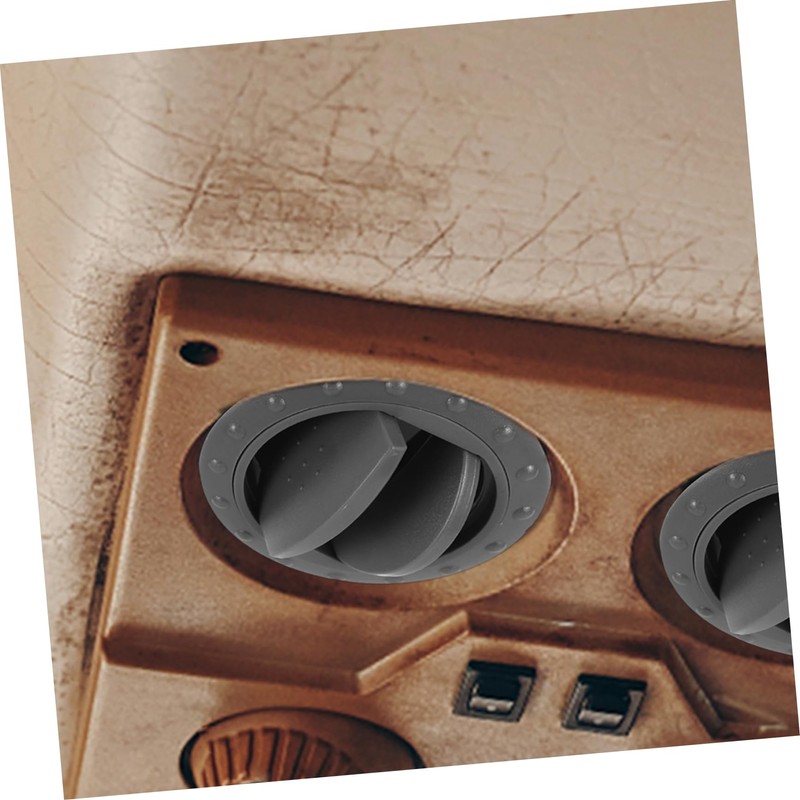 KONTONTY 2pcs Round Air Vent Covers for Rvs and Durable
