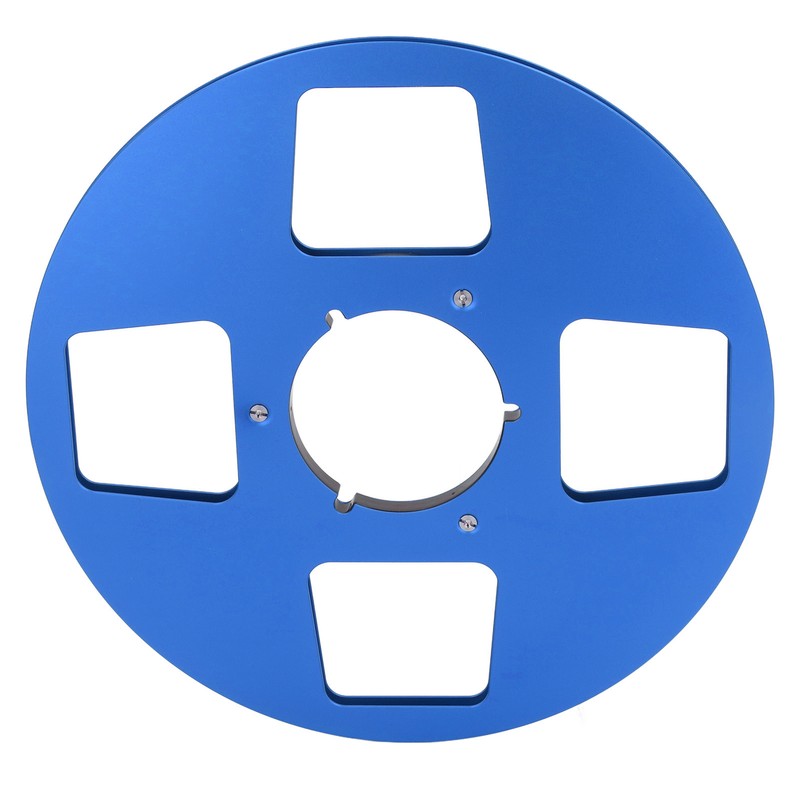 1/4 10.5 Inch Empty Tape Reel 4 Hole Aluminum Alloy