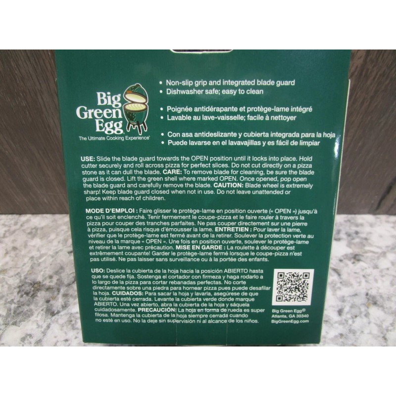 Big Green Egg Stainless Steel Ultimate Pizza Cutter