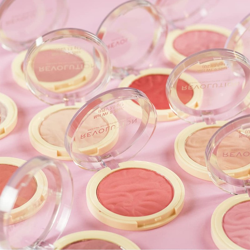 Revolution Beauty London Blusher Reloaded Blush, All-Day Wear, Highly Pigmented