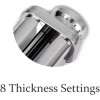 Nevku Pasta Roller Sheet Attachment for KitchenAid Stand Mixer, Stainless