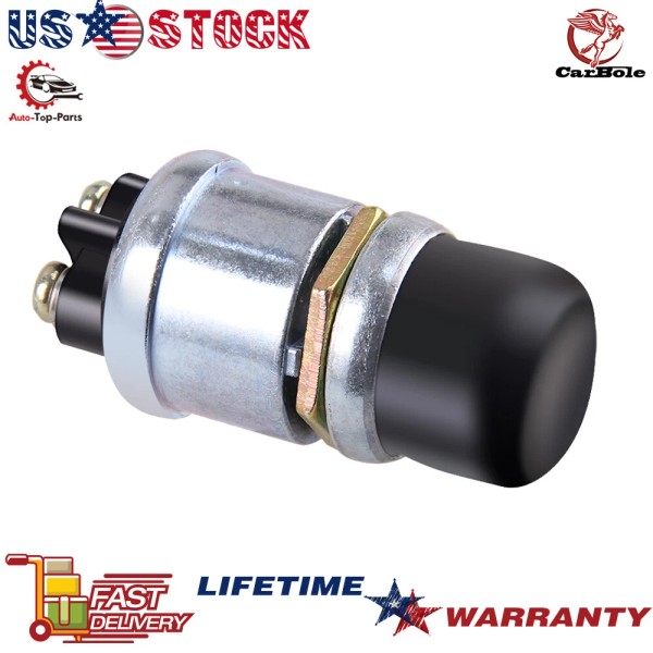 CarBole 12V 20A Push Button Engine Starter Switch Diecast Aluminium