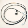 R&C Front Braided Brake Hose Line for Can-Am Renegade 850
