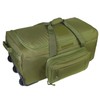 Greencity Duffel Bag Wheels Rolling Deployment Wheeled Military Suitcase Heavy-Duty