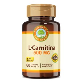 L-carnitina - Minerales - 60 Cápsulas De 500mg- Naturelab Sabor Sin sabor