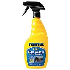 Rain-X 5071268-6PK 2-in-1 Glass Cleaner with Rain Repellent - 23 oz. (Pack of 6)