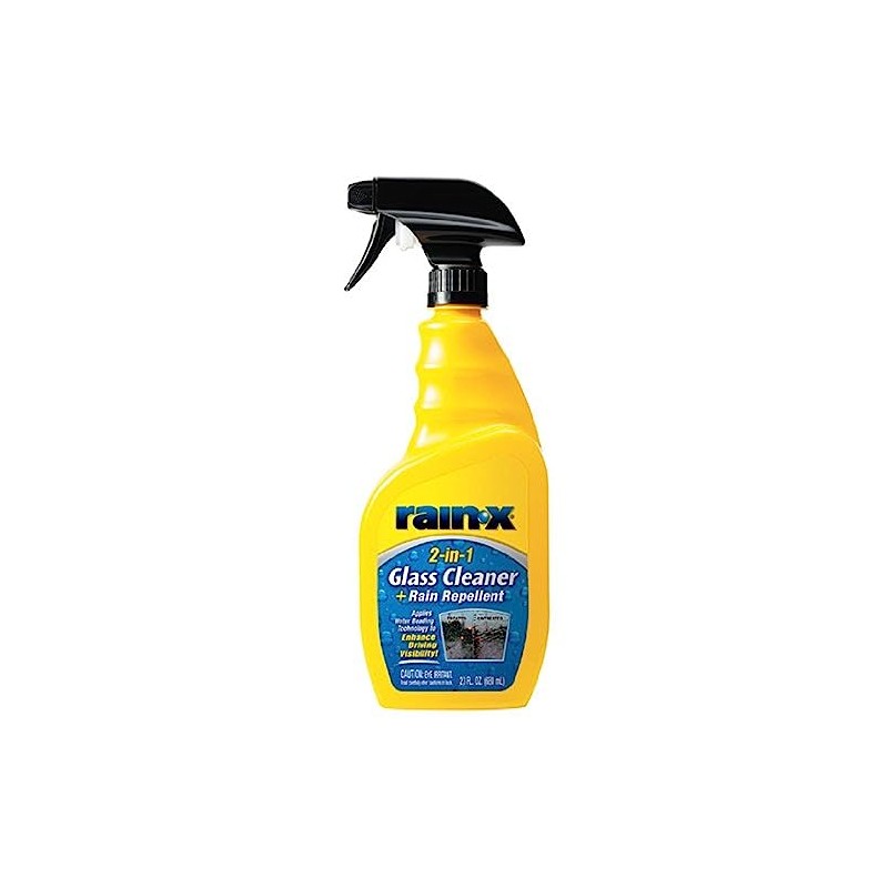 Rain-X 5071268-6PK 2-in-1 Glass Cleaner with Rain Repellent - 23