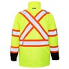 JORESTECH Parka Jacket style Hi Vis with contrast reflective tape