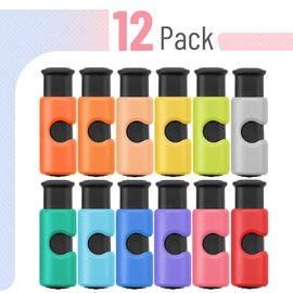 Mr. Pen- Squeeze and Lock Bread Bag Clips, 12 Pack, Squeeze and Lock Bread Clips, Bag Clips for Food Storage, Snack Clips for Food Packages, Food Clips for Bags, Plastic Bag Clip, Food Bag Clips