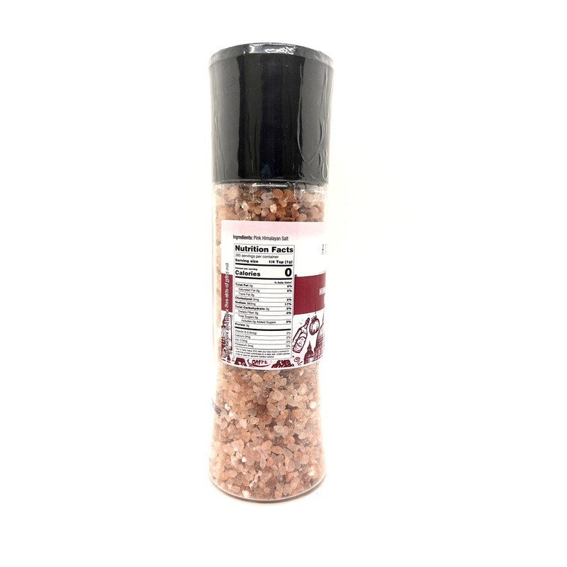 AMPHORA KOSHER PINK HIMALAYAN SALT WITH GRINDER - 13.57 OZ