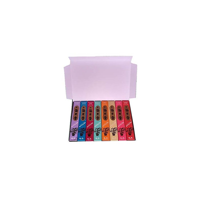 MORNING STAR - Assortment of Japanese Incense Pack of 8