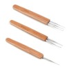 3 Pieces Dreadlocks Tool Dreadlock Crochet Hook Set Hair Crochet