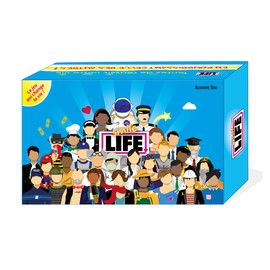 Blackrock Games Smile Life - Board Game - Fun and Easy Board Game - Ages 12+ - 2 to 6 Players - Funny, Funny, Accessible - Ideal for Friends, with Family