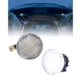 PWOBVZ White Led Rear Interior Cargo Lift Gate Light for Jeep Grand Cherokee Dodge Durango Jeep Commander Rear Cargo Lamp Courtesy Light, pack of 2