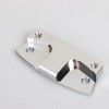 Unbranded Chrome CNC 21" Front Fender Riser Relocator Mount For