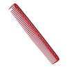 YSPARK Y.S.PARK YS-337 Cutting Comb, Red Hair Brush, RD, 1