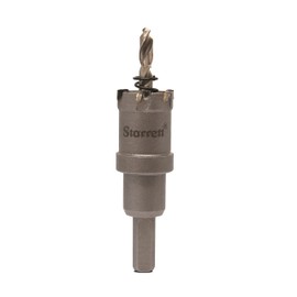 Starrett Carbide Tipped Hole Saw - CTD25 TCT Deep Cut Holesaw Cutter - For Metal Stainless Steel Iron Aluminium - 25mm