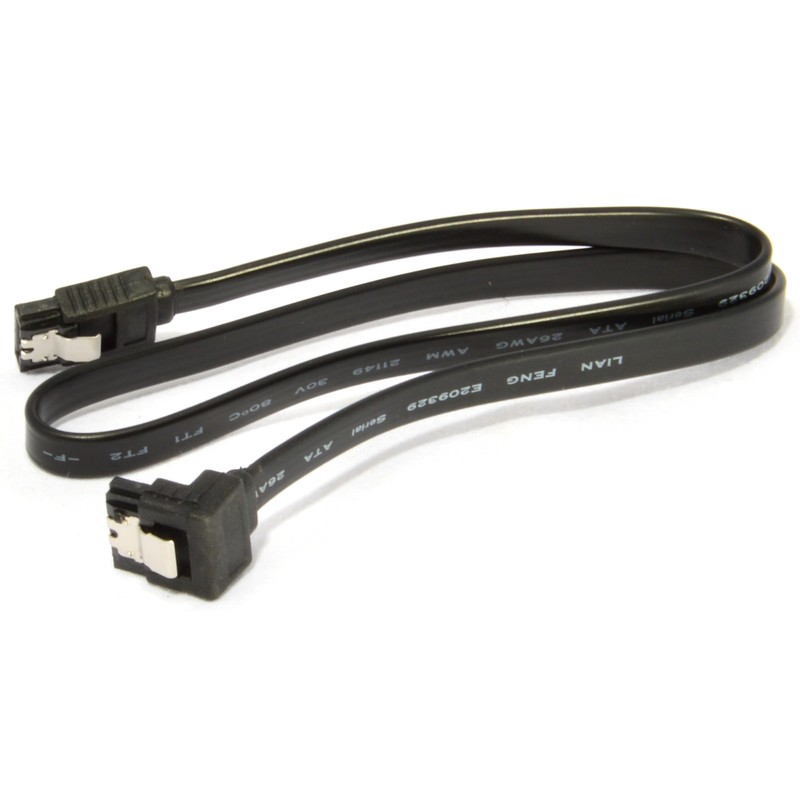 Unbranded/Generic SATA III Cable 6Gbps 90 Degree Right Angle Locking