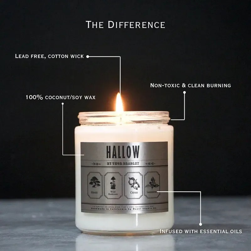 Hallow by Thor Bradley – A Dark Forest-Inspired Candle &