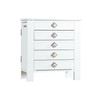 Alveare Home Emma Jewelry Organization Storage Chest, White