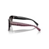 Coach HC8379U Universal Fit Sunglasses, Ruby Pearl Signature C/Grey Rose