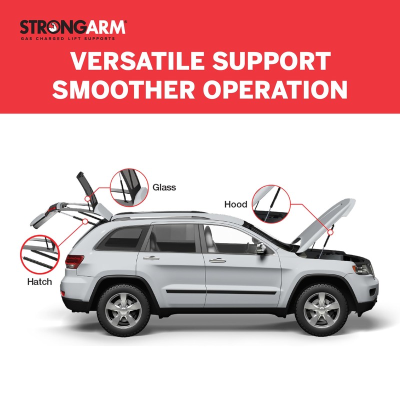StrongArm 4179 Lexus RX330, 2004-06 Hood Lift Support, Pack of