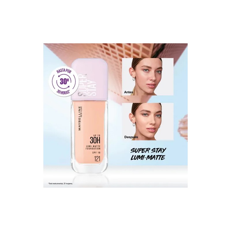 Base De Maquillaje Líquida Maybelline Lumi Matte Tono 220