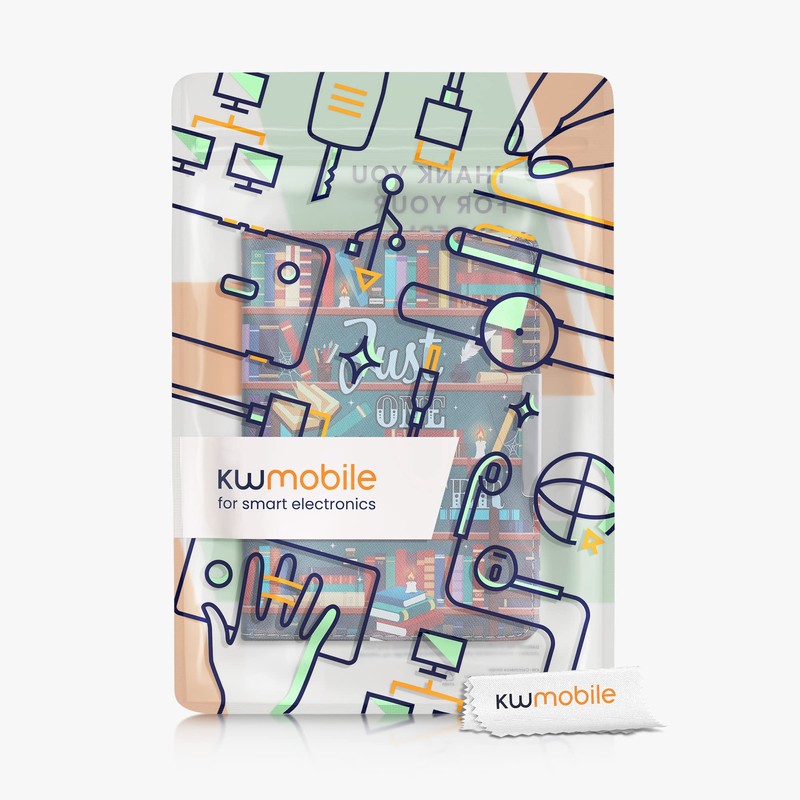 kwmobile Flip Case Compatible with Tolino Vision 1/2/3/4 HD Case