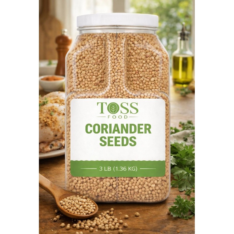 Gourmet Coriander Seed Whole 3 Pounds Bulk - Coriander Seeds
