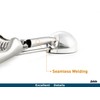 Solula 18/8 Stainless Steel Large Ice Cream Scoop Disher Melon