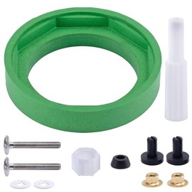 Toilet Tank to Bowl Gasket Kit for American Standards Toilet Part Champion 4 AS738756-0070A, 3 Inch Toilet Tank Replacement Kit Includes Gasket & Bolt Kit with Handle