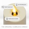 Luminara Flameless LED Tea Light Candle, 1.4" x 2", Pack