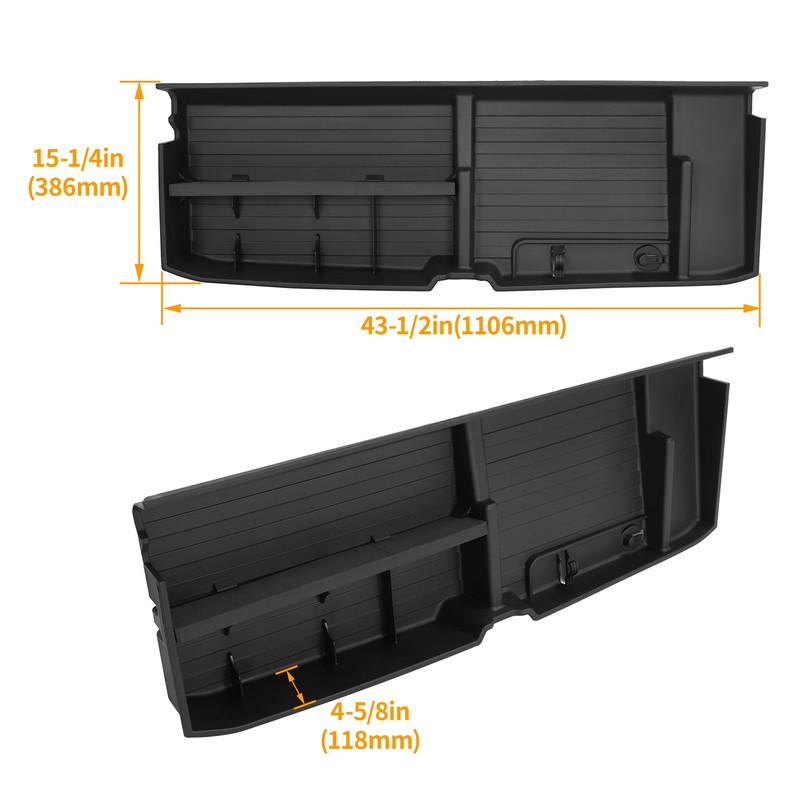 Reniecy Trunk Hidden Storage Box Compatible with 2020 2021 2022