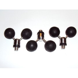 NGT Fishing Tackle Ball Rod Rest x 3