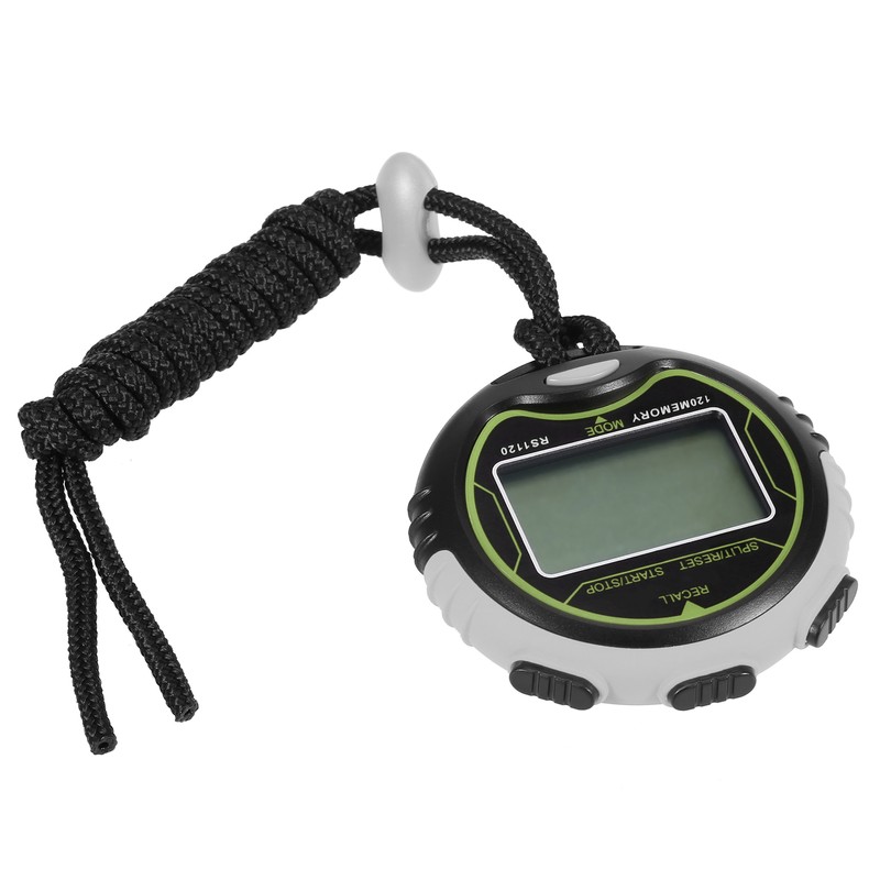 Professional Digital Stopwatch Timer Waterproof Digital Handheld LCD Timer Chronograph