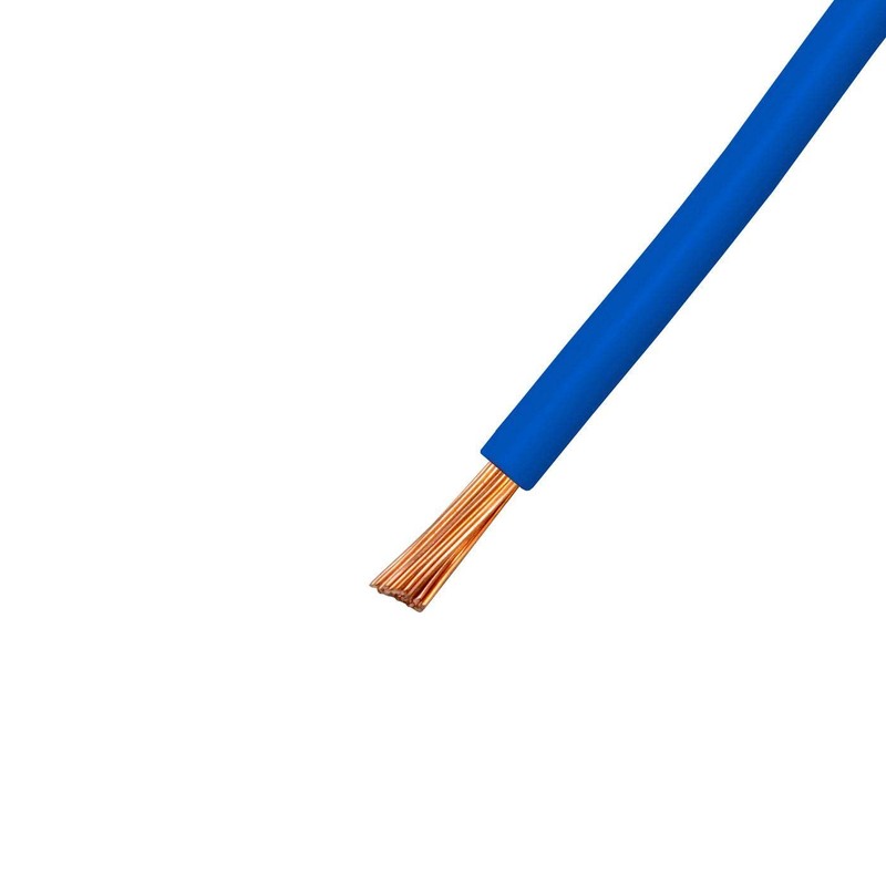 5 m FLRY vehicle cable, blue, 2.5 mm², round cable,