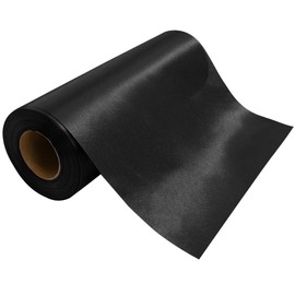 LoomJoyz Black Satin Ribbon 200mm Wide Silk Ribbon 23m Thick for Cutting Celebration Sashes Wedding Decoration Birthday Party Bows, Gift Wrapping, Crafts