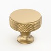 Amerdeco 10 Pack Champagne Bronze Knurled Cabinet Knobs Kitchen Cabinet