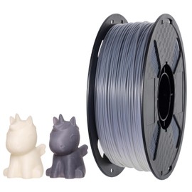 CC3D UV Sunlight Shift Color Changing PLA Filament 1.75mm 1KG 3D Printer Filament 3D Printing Materials UV Color Change PLA White to Black