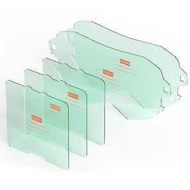 YESWELDER 3PCS Large Viewing Screen Outer Replacement Lens and 2Pcs Inner Replacement Lens for LYG-0V-900B Welding Helmet