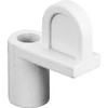 Prime-Line PL 14490 7/16 In. White Diecast Screen Clip Flush