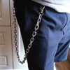CHROME CRANE Men's Wild Wallet Chain Security Lock Punk Access