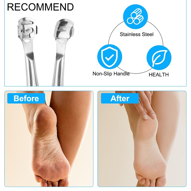 Callus slicer, foot scraper, professional foot scraper, callus remover and