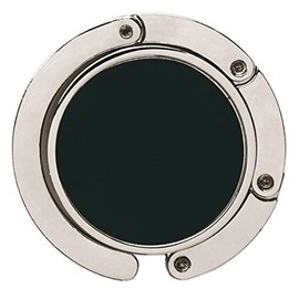 eBuyGB Folding Purse Hook Portable Handbag Hanger, Black