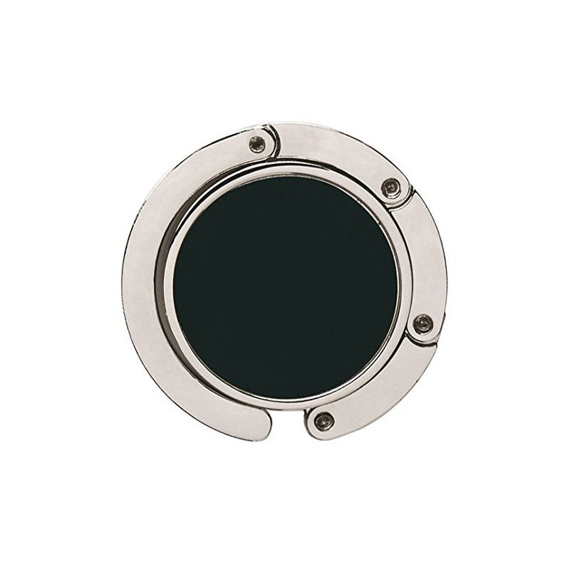 eBuyGB Folding Purse Hook Portable Handbag Hanger, Black