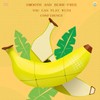 Speed Cube 3×3 Banana Special Shaped Magic Cube 1:1 Realistic